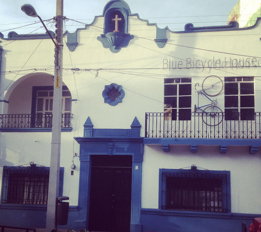 Blue Bicycle House Albergue Querétaro Exterior foto